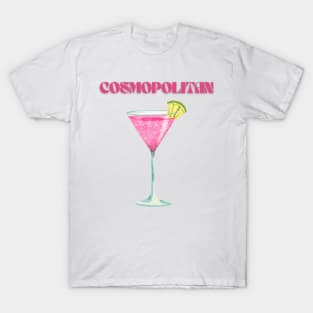 y2k cosmopolitan cocktail danish pastel T-Shirt